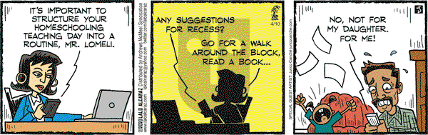 La Cucaracha on Friday April 10, 2020 Comic Strip