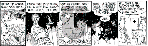 Monty on Saturday April 28, 2001 Comic Strip