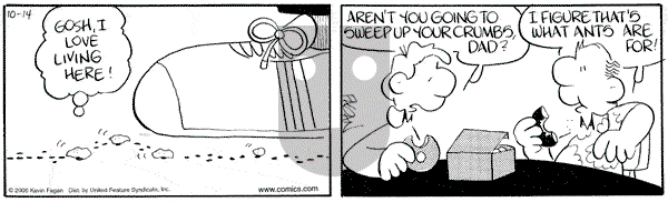 Drabble on Saturday October 14, 2006 Comic Strip