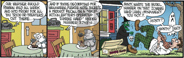 Monty on Monday October 27, 2014 Comic Strip
