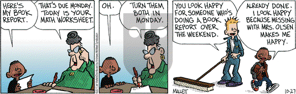 Frazz on Friday October 27, 2017 Comic Strip