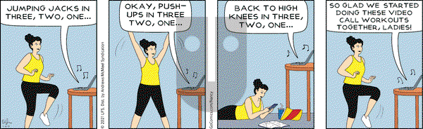 Nancy on Thursday January 21, 2021 Comic Strip