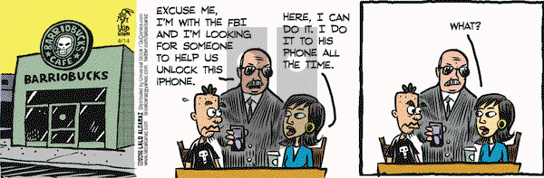 La Cucaracha on Thursday April 14, 2016 Comic Strip