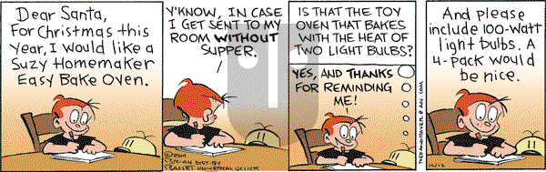 Red and Rover on Friday December 12, 2014 Comic Strip