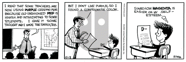 Grand Avenue on Monday October 18, 2004 Comic Strip