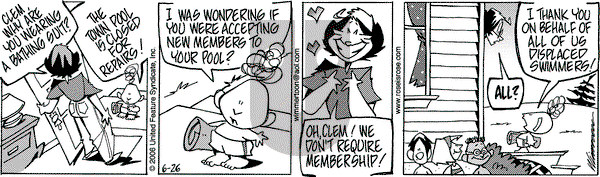 Rose is Rose on Monday June 26, 2006 Comic Strip
