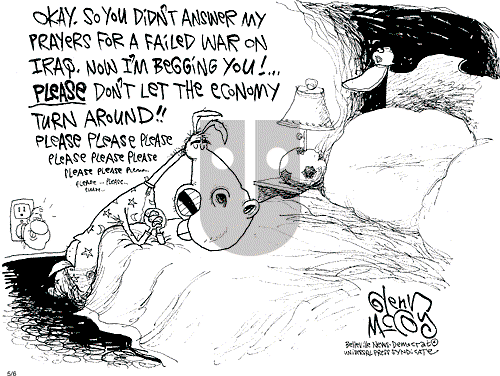 Glenn McCoy on Tuesday May 6, 2003 Comic Strip