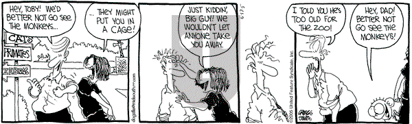 The Buckets on Friday June 17, 2005 Comic Strip