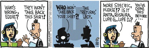 La Cucaracha on Friday January 8, 2016 Comic Strip