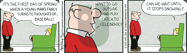 The Born Loser on Wednesday March 20, 2019 Comic Strip