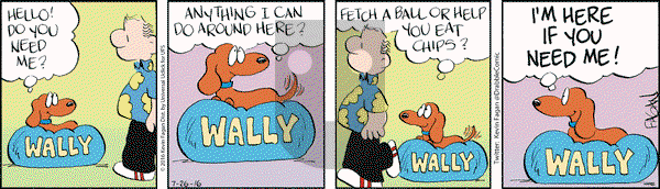 Drabble on Tuesday July 26, 2016 Comic Strip