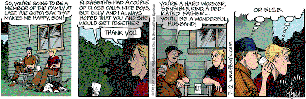 For Better or For Worse on Saturday July 12, 2008 Comic Strip
