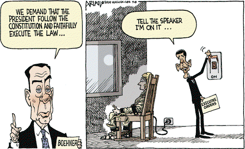 Robert Ariail - Thursday July 10, 2014 Comic Strip