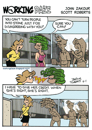 Working Daze on Monday June 1, 2009 Comic Strip