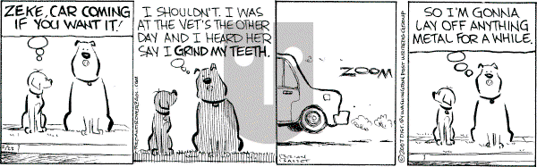 Red and Rover on Friday February 23, 2007 Comic Strip