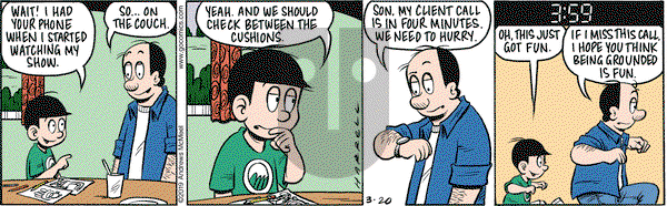 Adam@Home on Wednesday March 20, 2019 Comic Strip