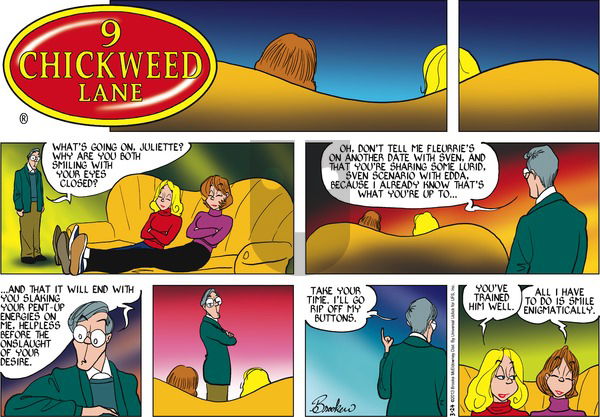 9 Chickweed Lane on Sunday March 24, 2013 Comic Strip