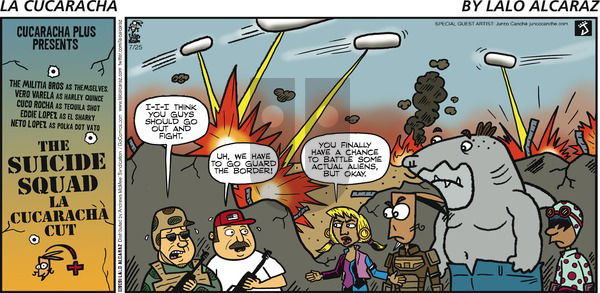La Cucaracha on Sunday July 25, 2021 Comic Strip