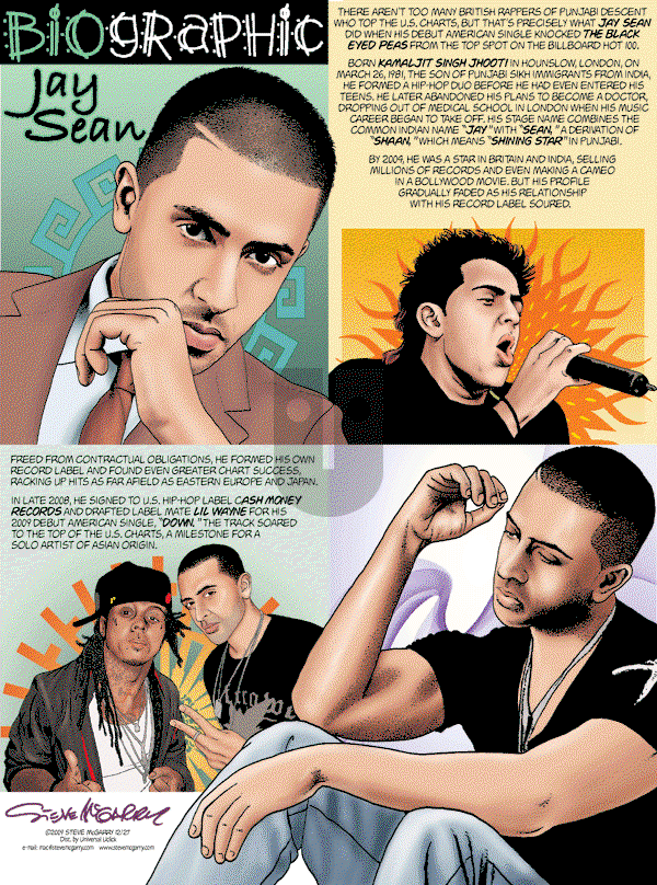 Biographic on Sunday December 27, 2009 Comic Strip