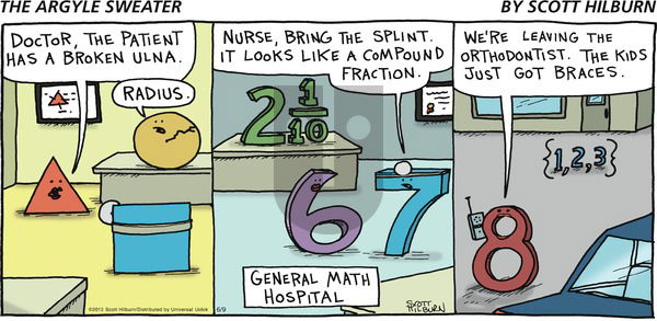 The Argyle Sweater on Sunday June 9, 2013 Comic Strip