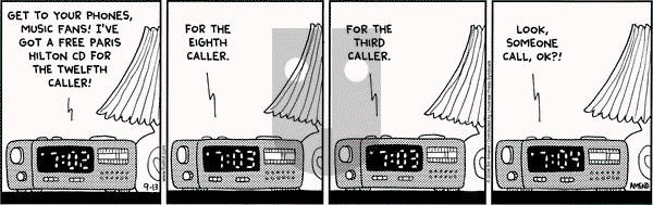 FoxTrot on Wednesday September 13, 2006 Comic Strip