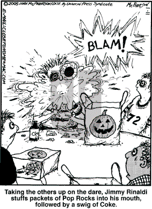 Close to Home on Tuesday November 1, 2005 Comic Strip