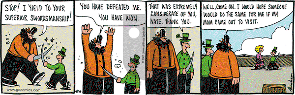 Overboard on Tuesday April 24, 2007 Comic Strip