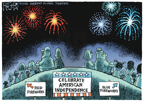 Rob Rogers on Tuesday July 3, 2018 Comic Strip