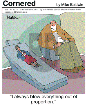 Cornered on Wednesday June 3, 2015 Comic Strip