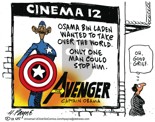 Henry Payne on Monday May 7, 2012 Comic Strip