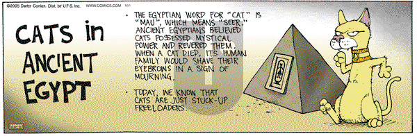 Get Fuzzy on Saturday October 1, 2005 Comic Strip