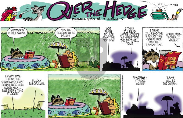Over the Hedge on Sunday July 8, 2018 Comic Strip