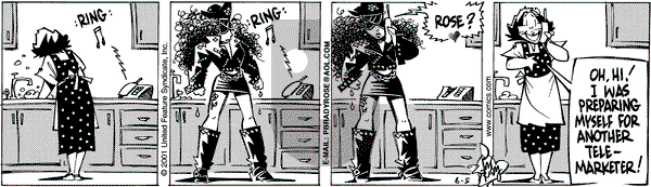 Rose is Rose on Tuesday June 5, 2001 Comic Strip