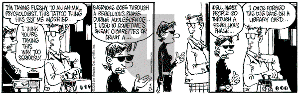 Monty on Thursday May 22, 2003 Comic Strip