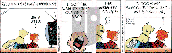Red and Rover on Monday December 2, 2019 Comic Strip