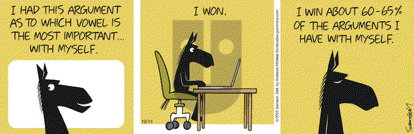 Dark Side of the Horse on Tuesday October 14, 2025 Comic Strip