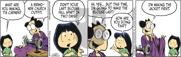 Baldo on Thursday April 23, 2009 Comic Strip