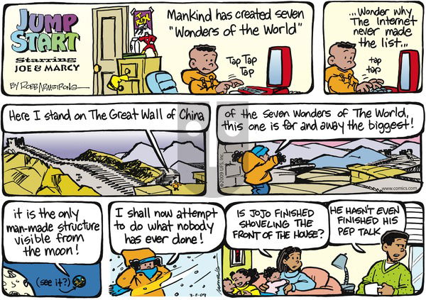 JumpStart on Sunday March 8, 2009 Comic Strip
