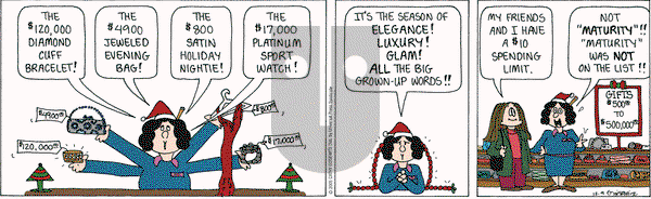 Cathy Classics on Friday December 9, 2005 Comic Strip