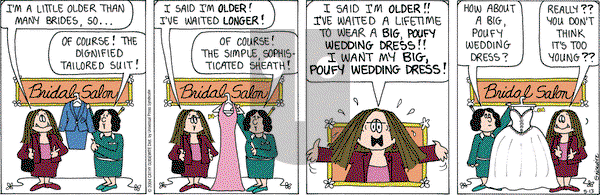 Cathy Classics on Thursday May 13, 2004 Comic Strip