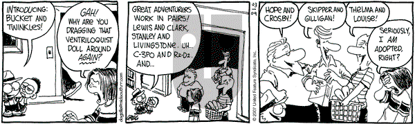 The Buckets on Friday March 9, 2007 Comic Strip