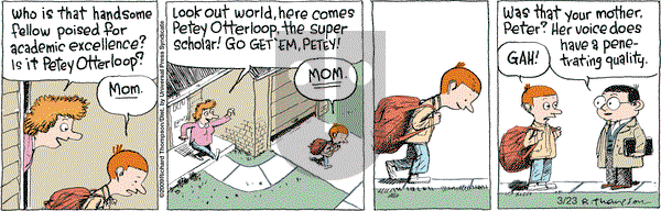 Cul de Sac on Monday March 23, 2009 Comic Strip