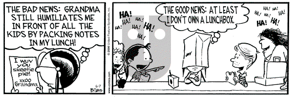 Grand Avenue on Wednesday June 7, 2006 Comic Strip