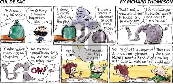 Cul de Sac on Sunday May 7, 2017 Comic Strip