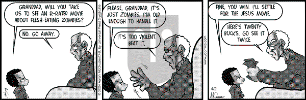 The Boondocks on Friday November 4, 2011 Comic Strip