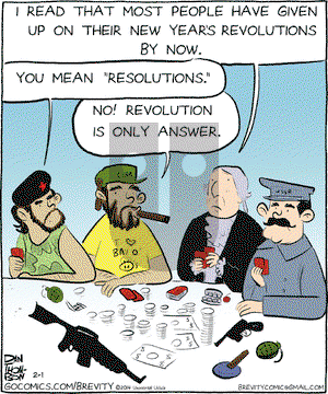 Brevity on Saturday February 1, 2014 Comic Strip