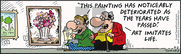 Frank and Ernest on Monday September 2, 2019 Comic Strip