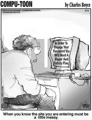 Compu-toon on Thursday May 15, 2025 Comic Strip