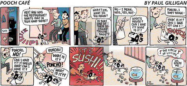 Pooch Cafe - Sunday April 29, 2007 Comic Strip