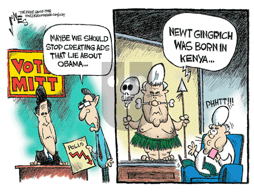 Clay Jones - Friday December 2, 2011 Comic Strip